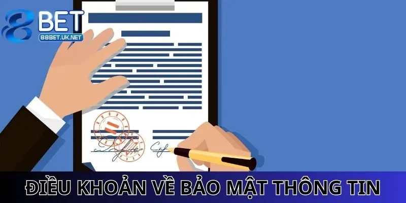 Điều khoản sử dụng dịch vụ về bảo mật thông tin